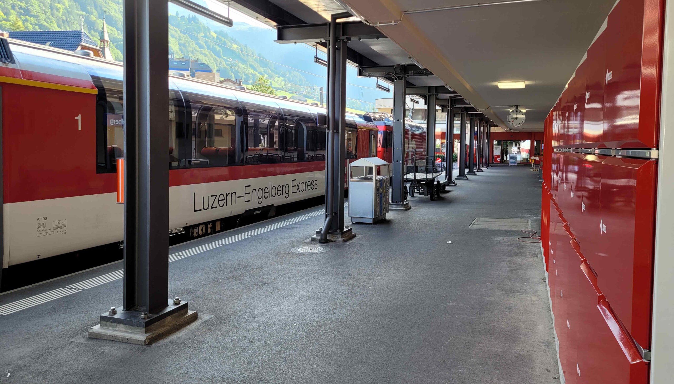 Schliessfachanlage Bahnhof Engelberg